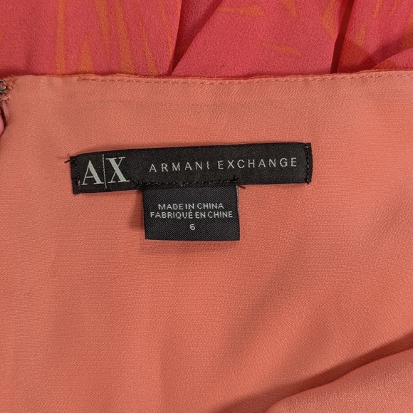 Armani Exchange Tropical Coral Dress - Picture 6 of 9